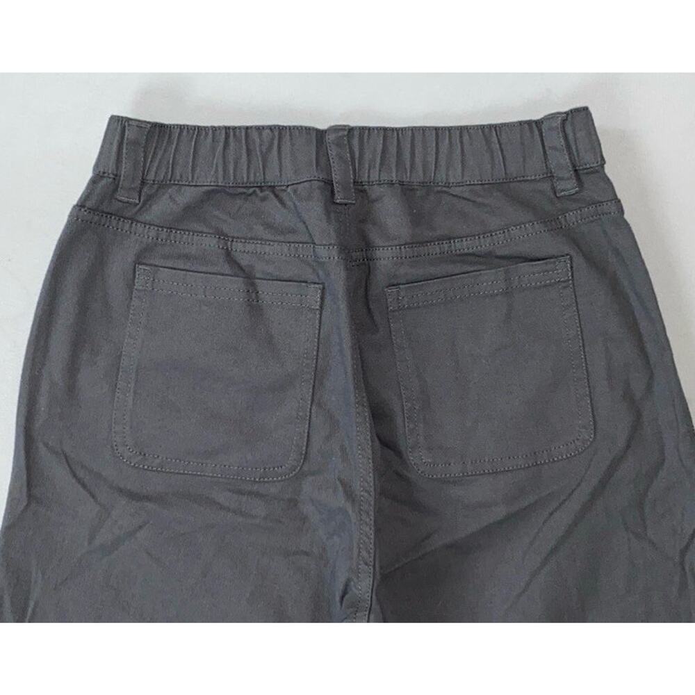 Pact Wide Leg Flex Waist Stretch Organic Cotton Chino Pants. Women's S, NEW! - Picture 8 of 8